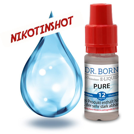 Nikotin Shots, 12 mg ✓ 10 ml ✓ für den alleinigen Gebrauch oder zum  Mischen mit Aroma